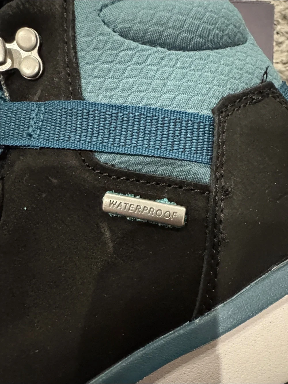 Forsake Women's Black Teal Athletic Boots